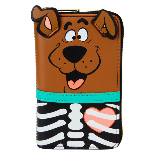 Scooby Doo LF SCOOBY DOO SKELETON SCOOBY COSPLAY ZIP WAROUND WALLET