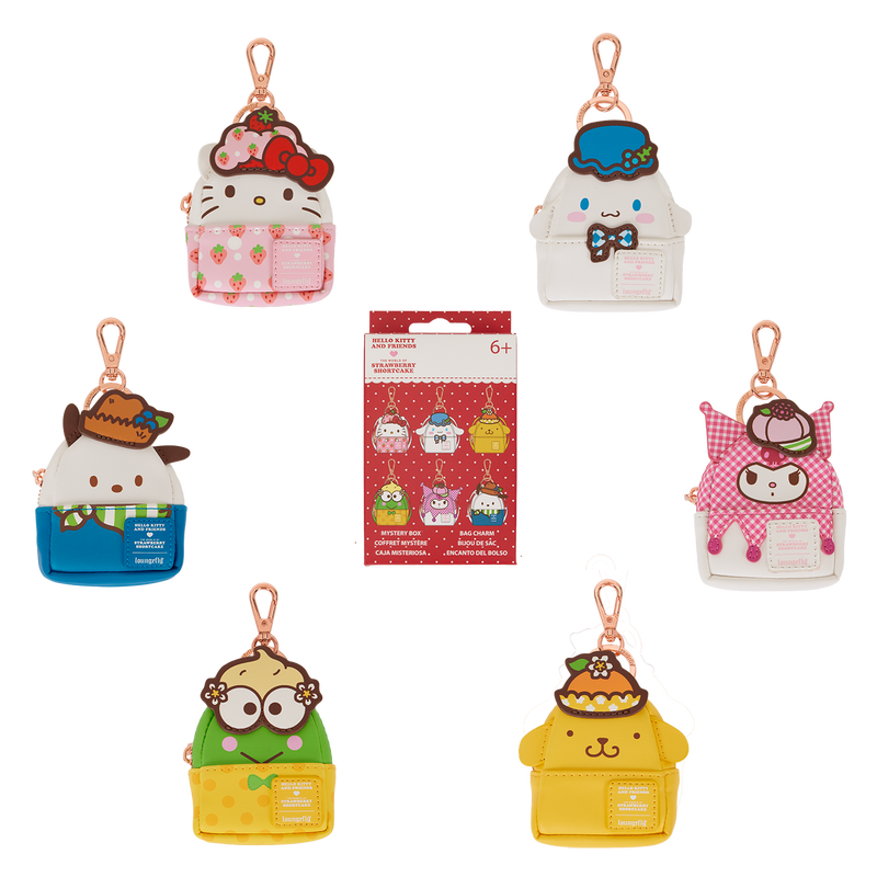 hello kitty and friends mini backpack Sanrio Hello Kitty & Friends x Strawberry Shortcake Cosplay Mystery Mi
