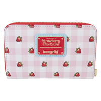Strawberry Shortcake Denim Zip Around Wallet
