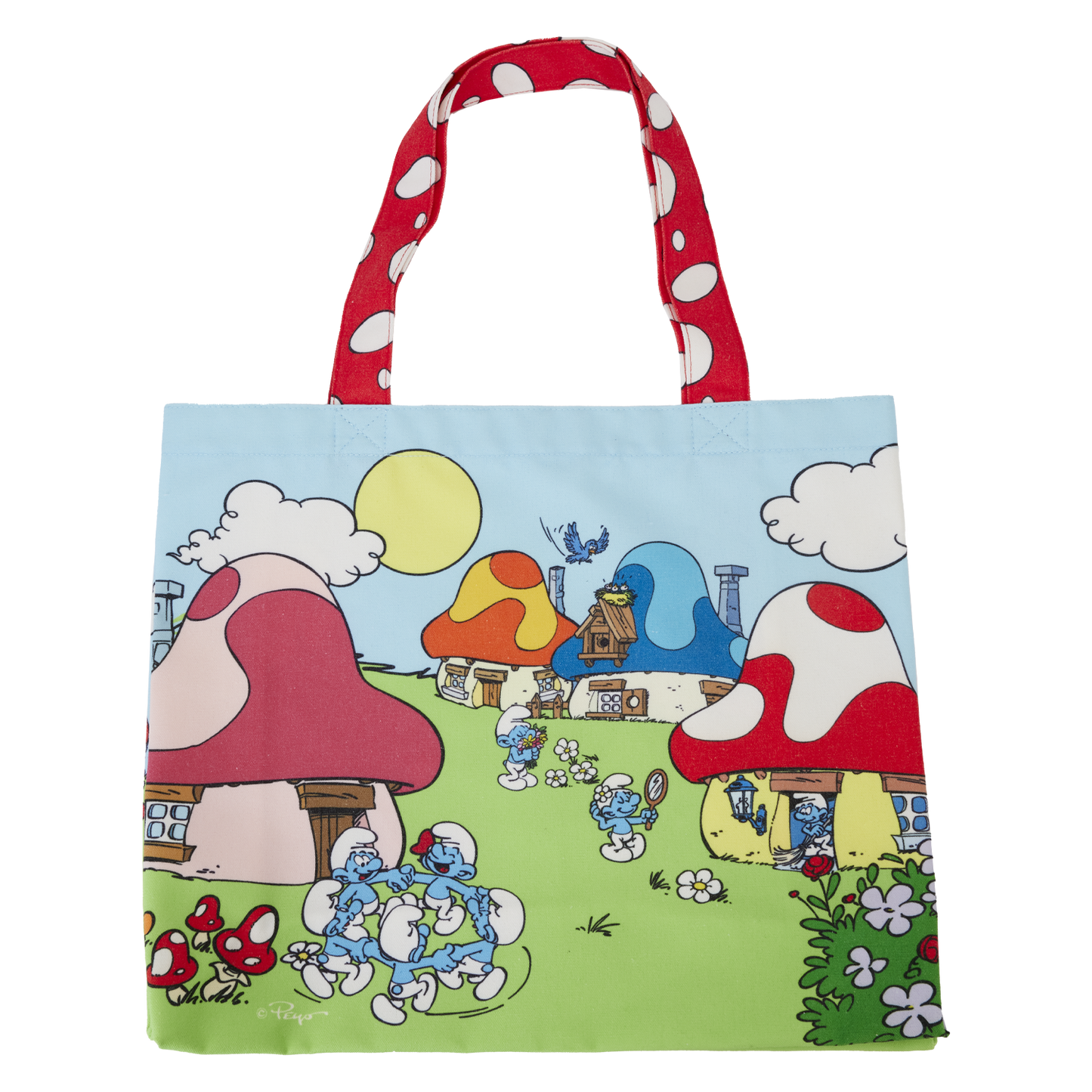 The Smurfs™ Village Life Canvas Tote Bag