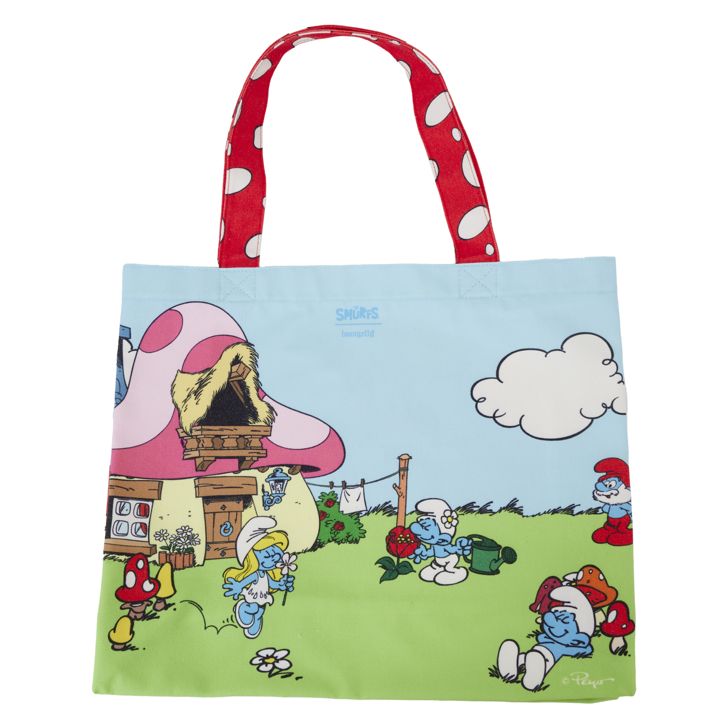 The Smurfs™ Village Life Canvas Tote Bag