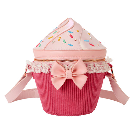 Figural Cupcake Crossbody Bag