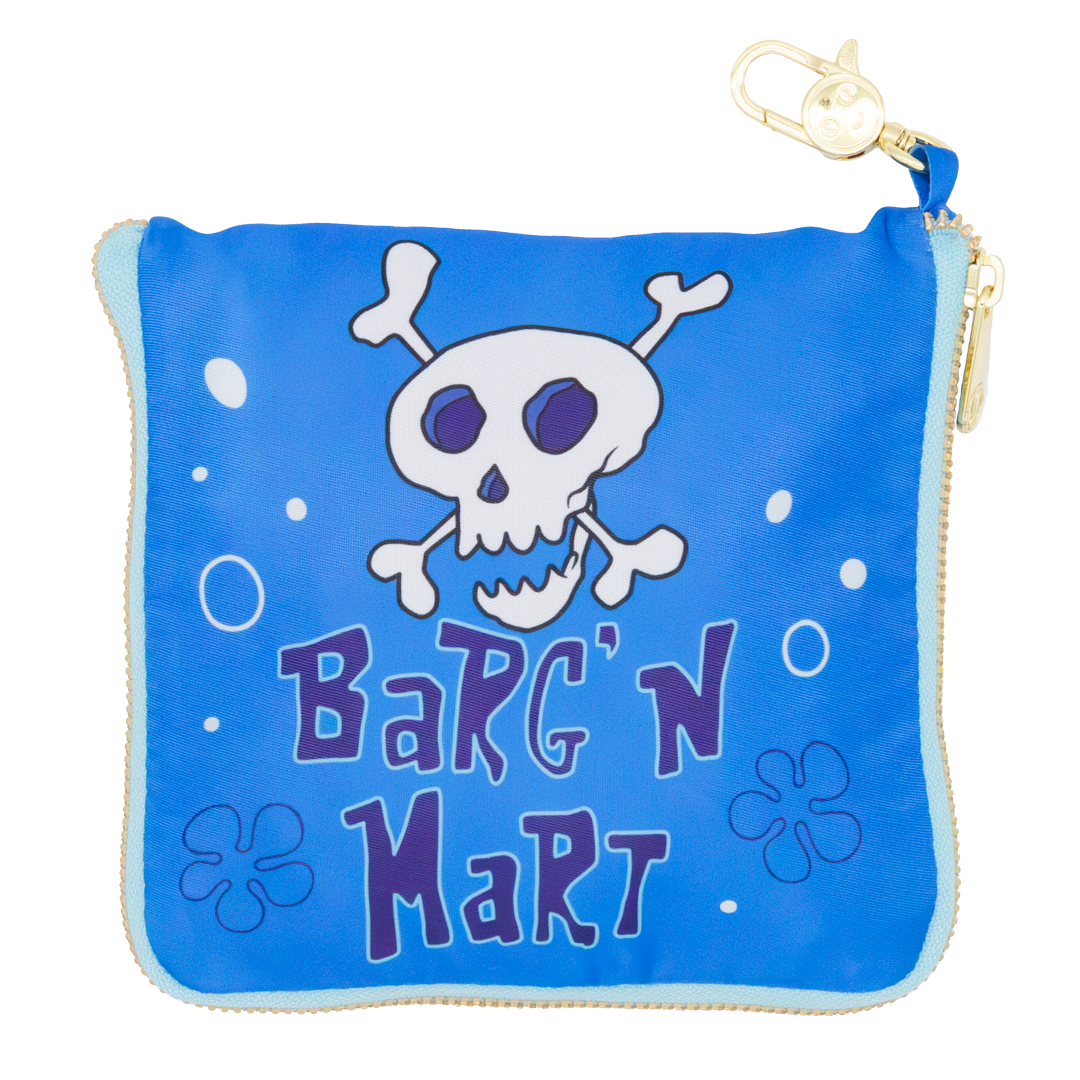 SpongeBob Barg N-Mart Reusable Collapsible Shopping Tote Bag