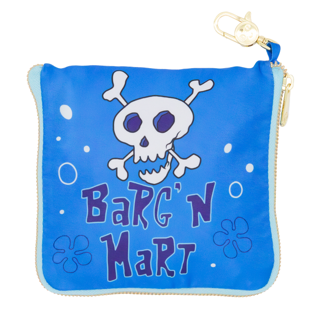 SpongeBob Barg N-Mart Reusable Collapsible Shopping Tote Bag