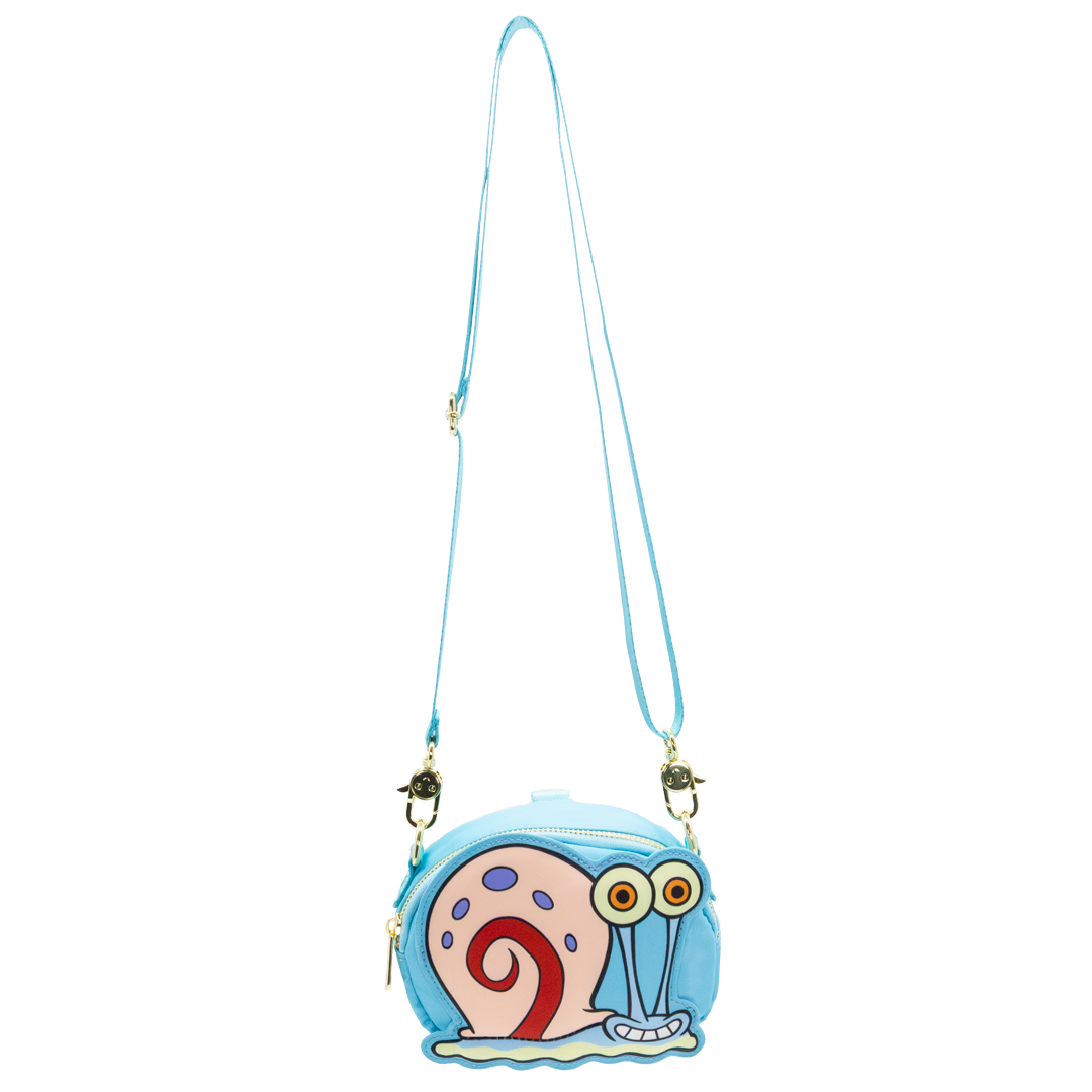 SpongeBob Gary Padded Nylon Mini Crossbody Bag