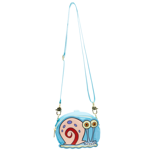 SpongeBob Gary Padded Nylon Mini Crossbody Bag