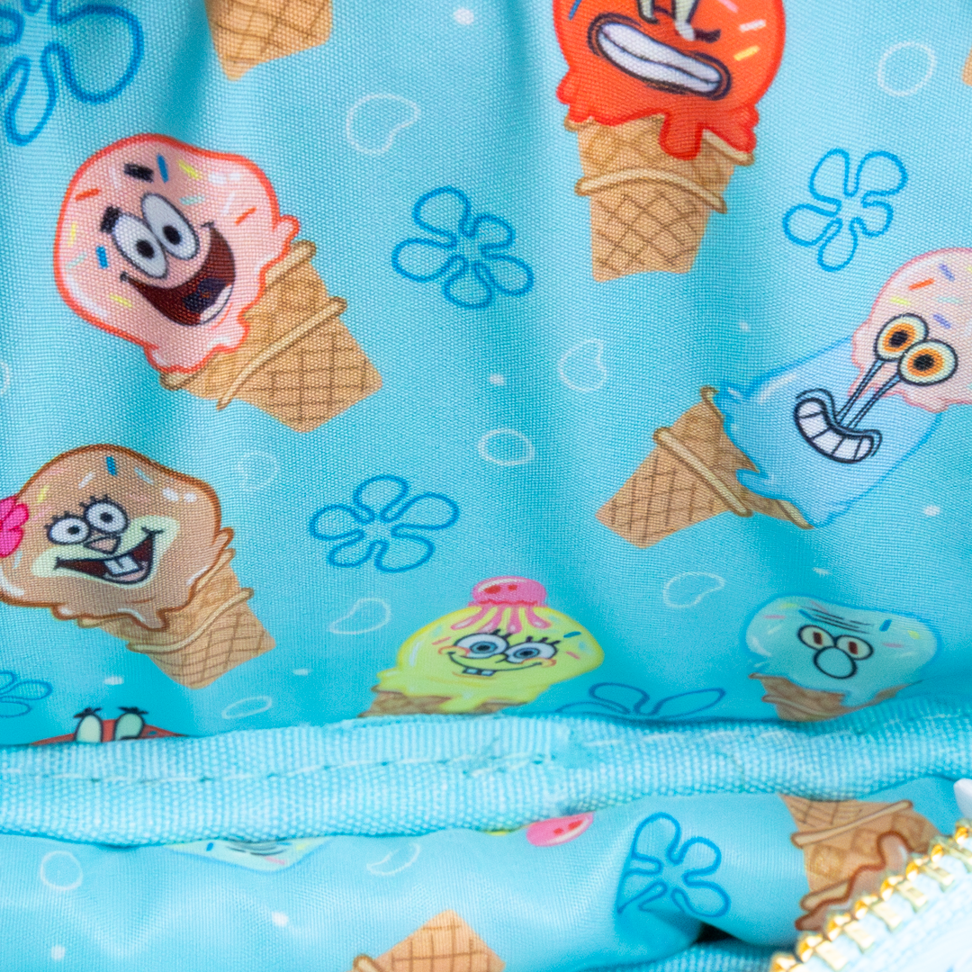 SpongeBob Gary Padded Nylon Mini Crossbody Bag 6