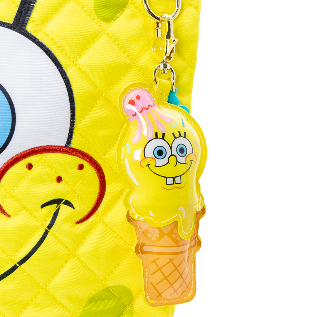 SpongeBob Mystery Bag Scented Padded Vinyl Ice Cream Cone Bag Charms 3