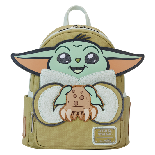 The Mandalorian Grogu & Crabbies Cosplay Mini Backpack