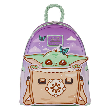Mandalorian Grogu Butterfly Mini Backpack