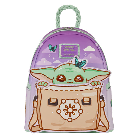 Mandalorian Grogu Butterfly Mini Backpack