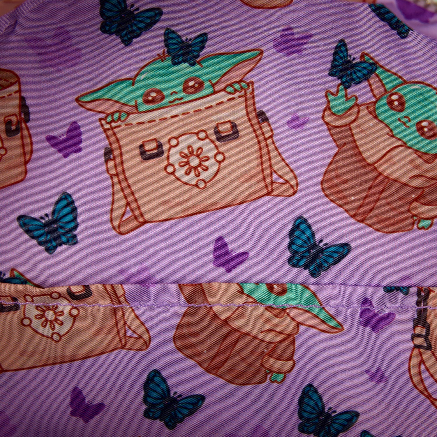 Mandalorian Grogu Butterfly Mini Backpack 6