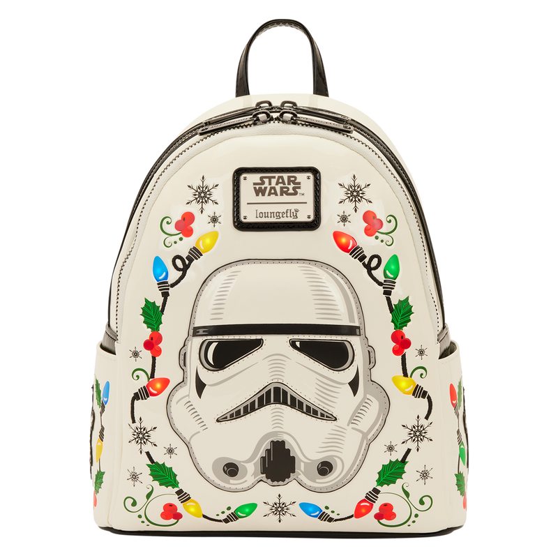 Star Wars Stormtrooper Cosplay String Lights Light Up Mini Backpack