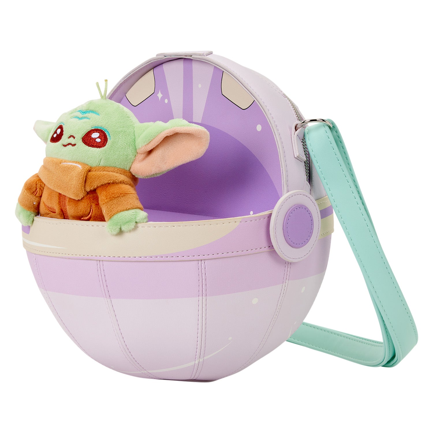 Grogu Figural Plush Crossbody