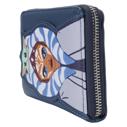 The Mandalorian Ahsoka & Grogu Precious Cargo Zip Around Wallet