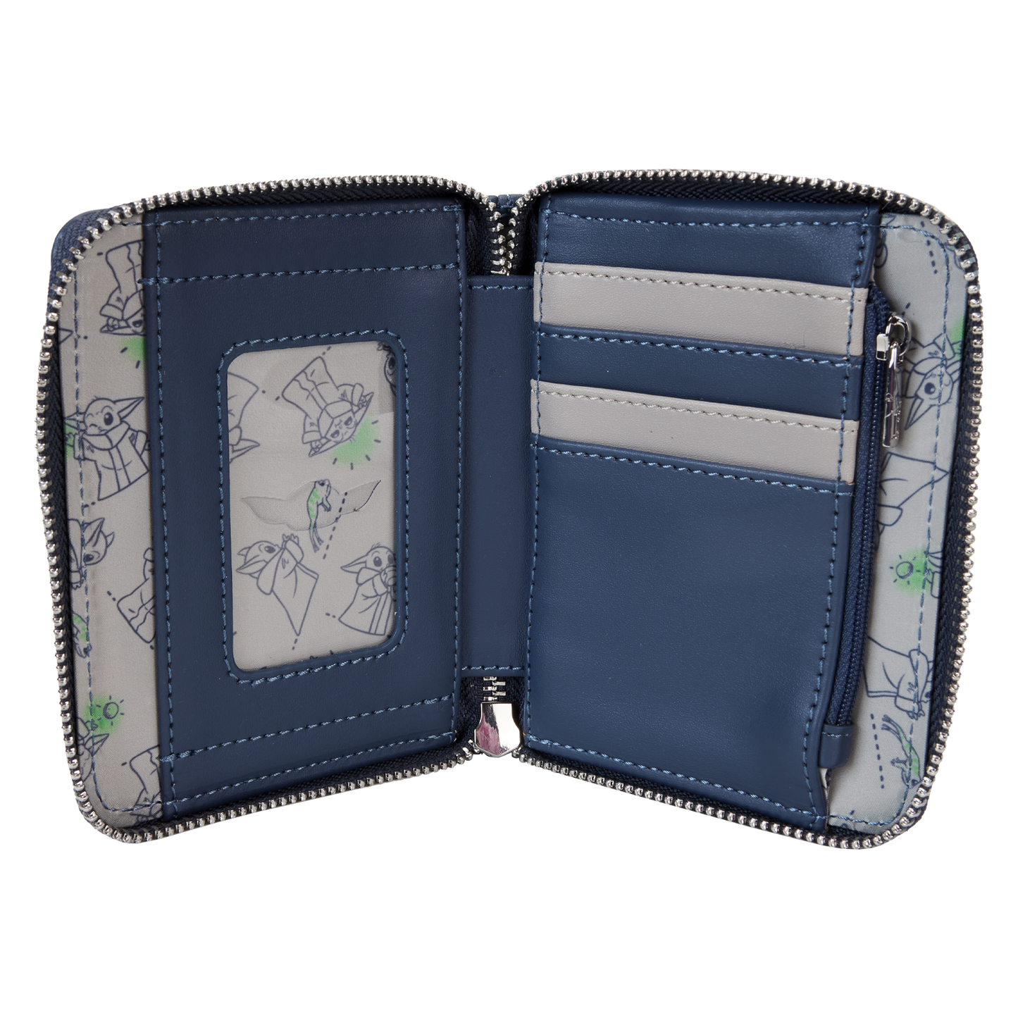 The Mandalorian Ahsoka & Grogu Precious Cargo Zip Around Wallet