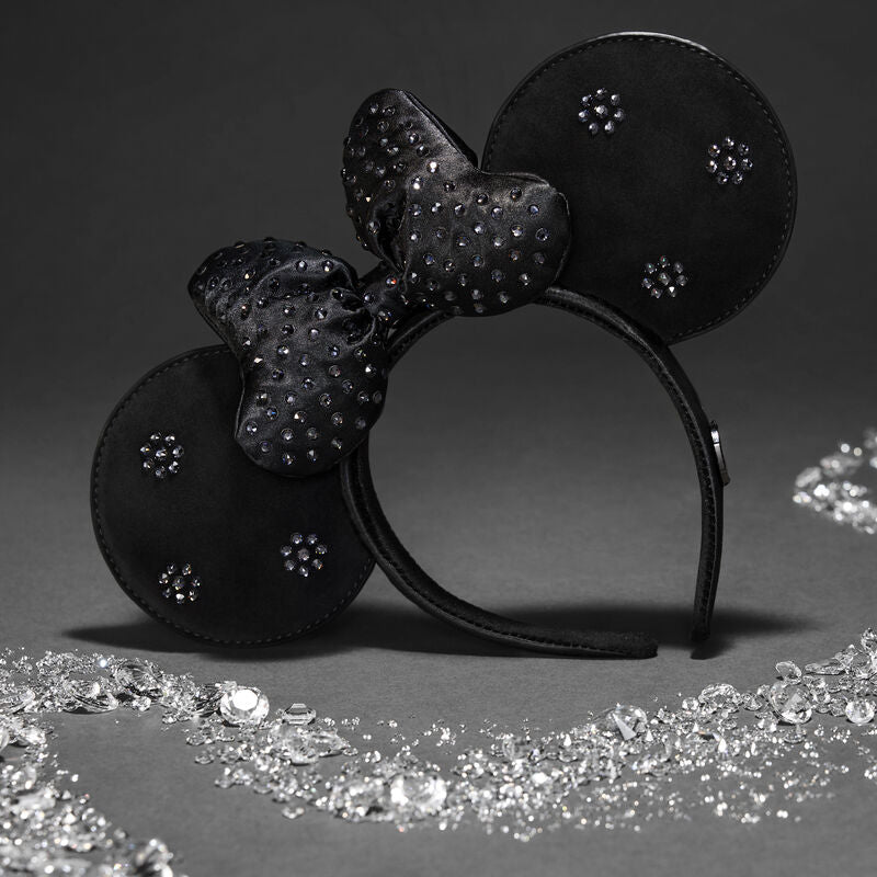 Limited Edition Minnie Mouse Swarovski® Crystals Ear Headband 1
