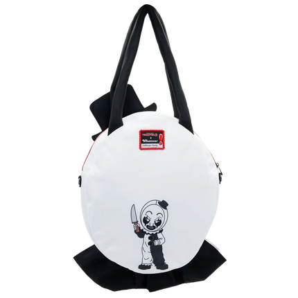 Terrifier 2 Art the Clown Oversized Head Nylon Tote Bag