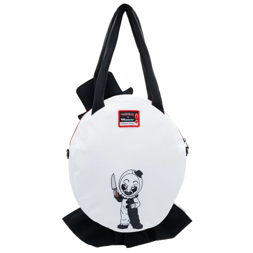 Terrifier 2 Art the Clown Oversized Head Nylon Tote Bag 2