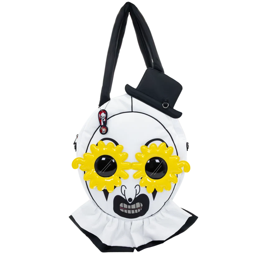 Terrifier 2 Art the Clown Oversized Head Nylon Tote Bag 1