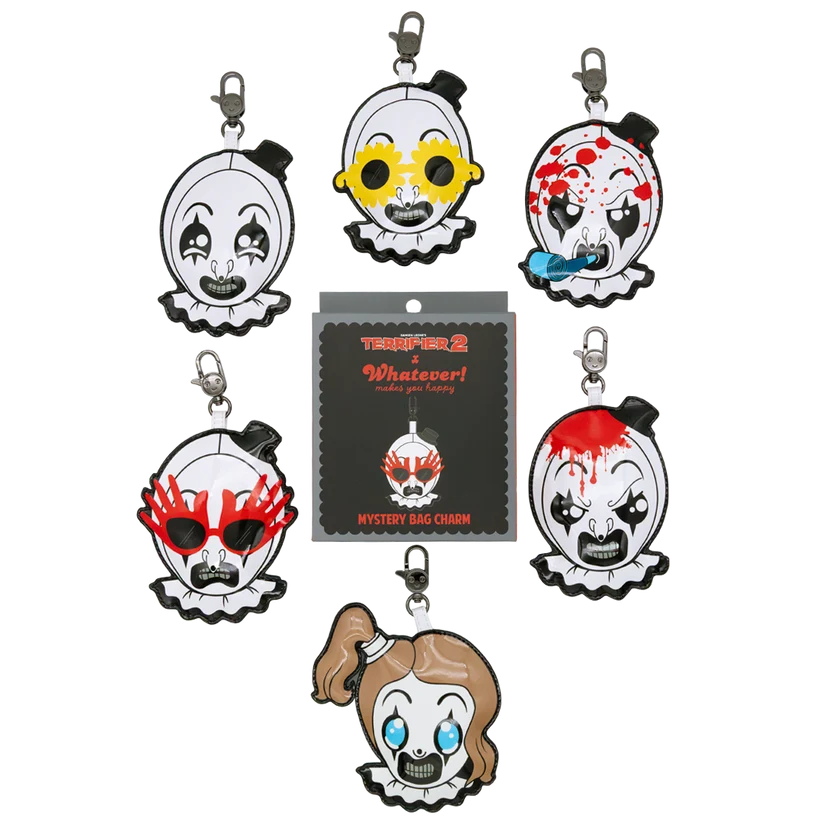 Terrifier 2 Mystery Box Padded Vinyl Bag Charms 1