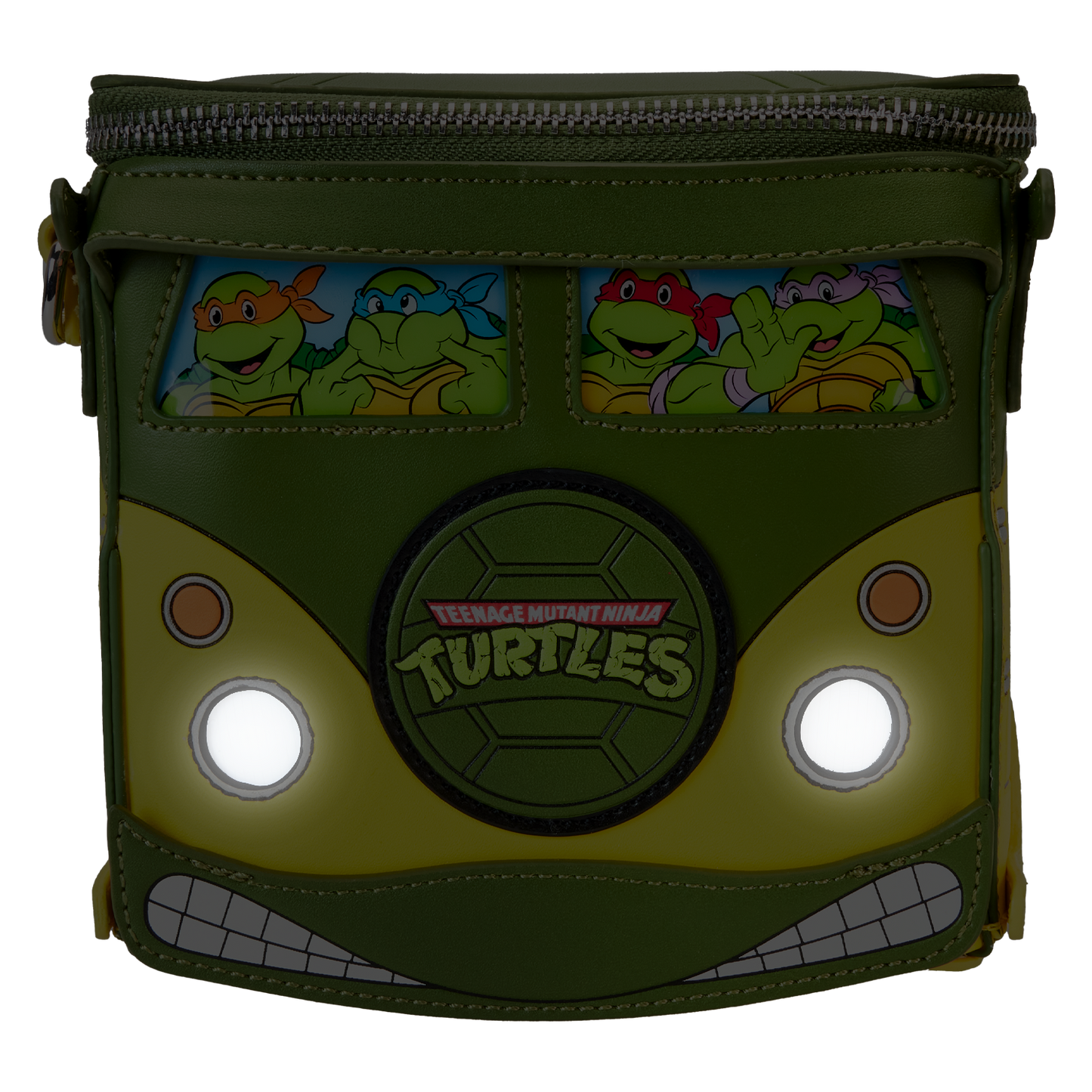 Teenage Mutant Ninja Turtles 40th Anniversary Party Wagon Figural Crossbody Bag