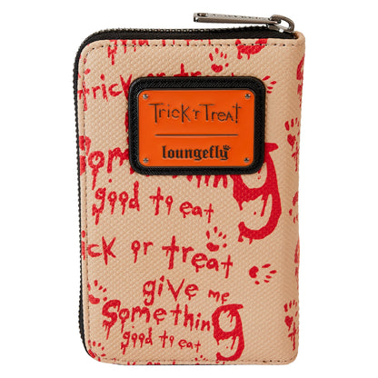 Trick 'r Treat Sam Pumpkin Zip-Around Wallet