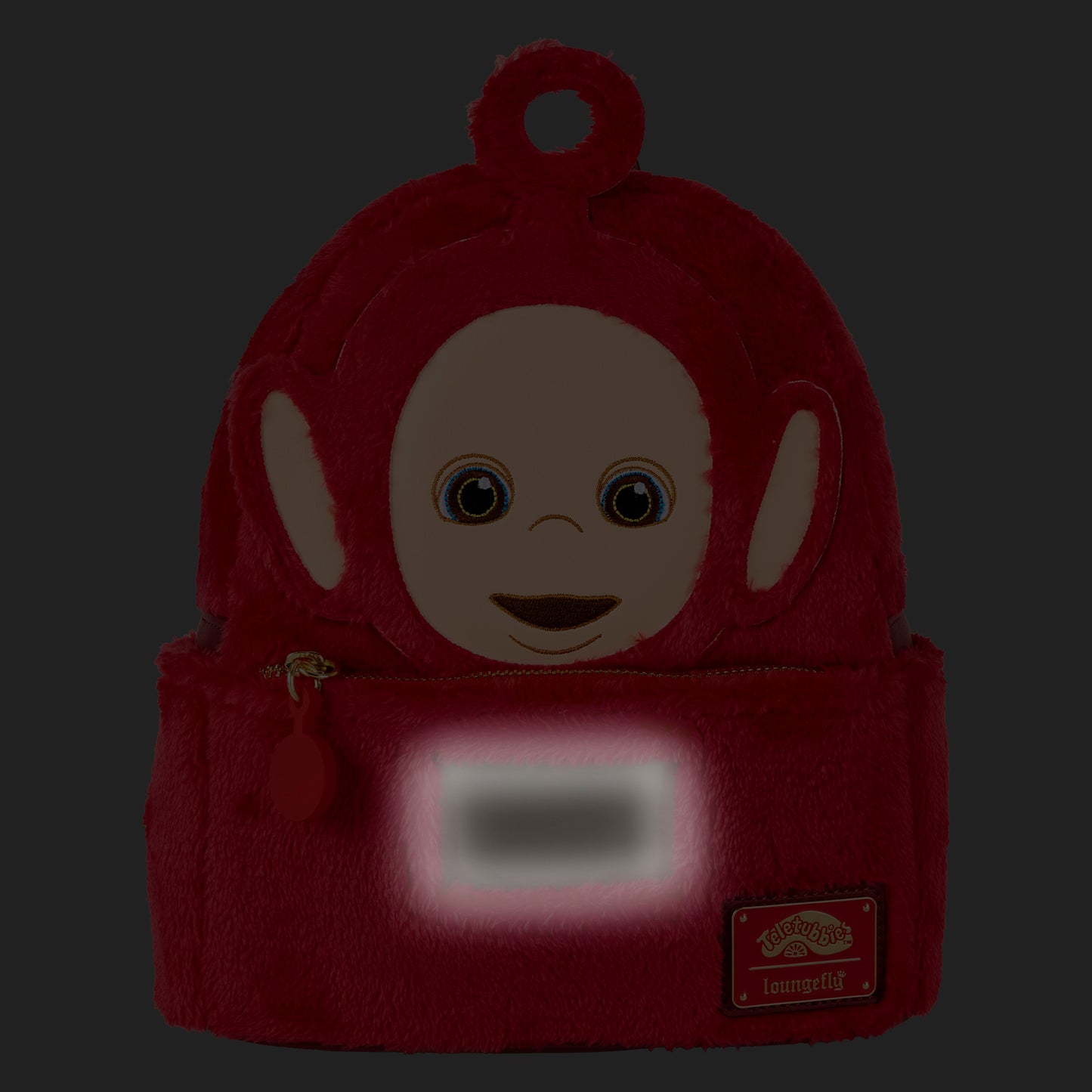 Teletubbies Po Plush Cosplay Light Up Mini Backpack