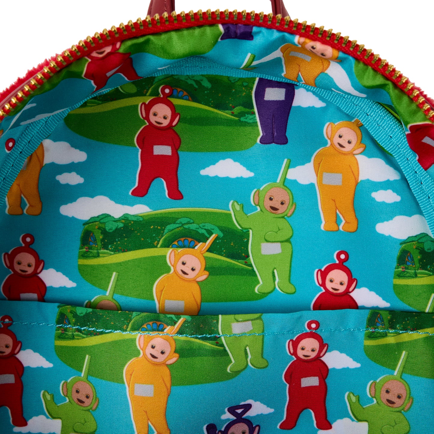 Teletubbies Po Plush Cosplay Light Up Mini Backpack
