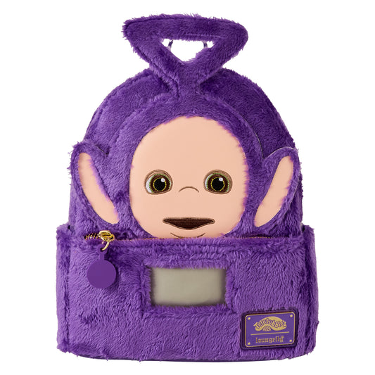 LF Teletubbies Tinky-Winky Plush Cosplay Light Up Mini Backpack