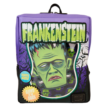 Universal Monsters LF UNIVERSAL MONSTERS FRANKENSTEIN NEON MASK MINI BACKPACK