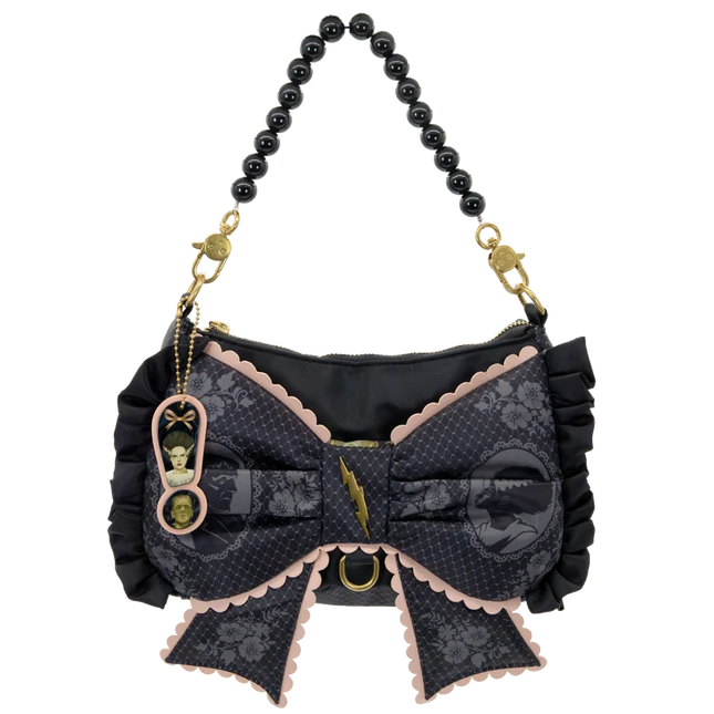 Universal Monsters Coquette Frankie & Bride Bow Baguette