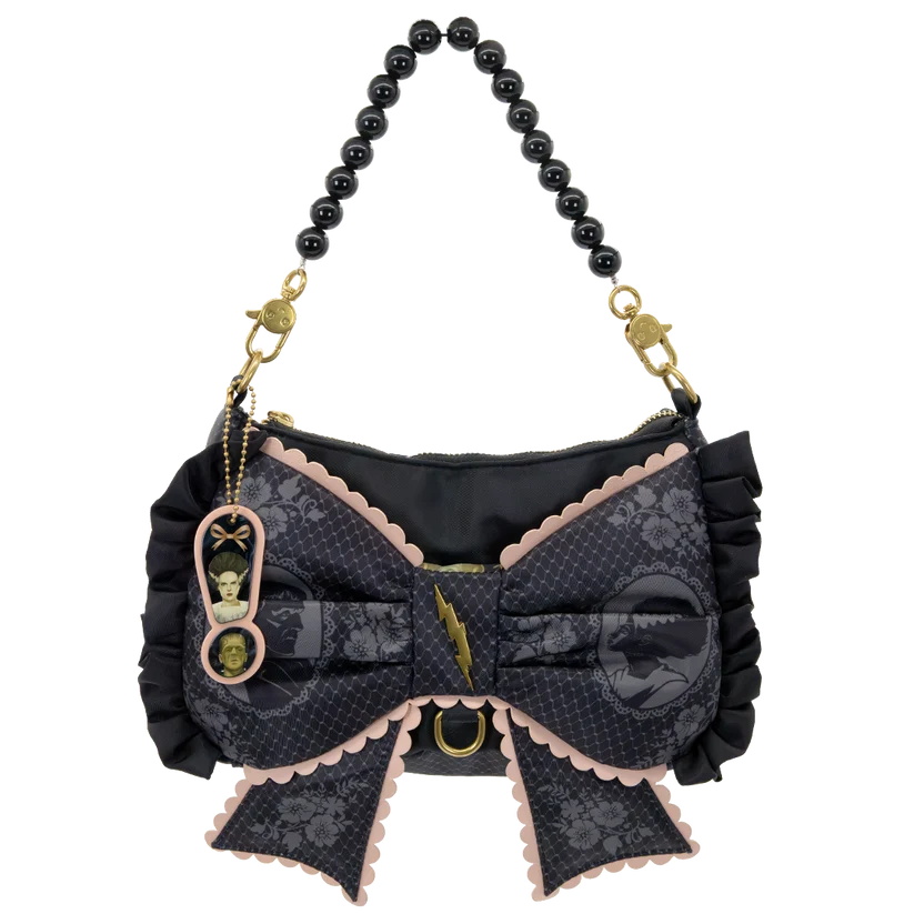 Universal Monsters Coquette Frankie & Bride Bow Baguette 1
