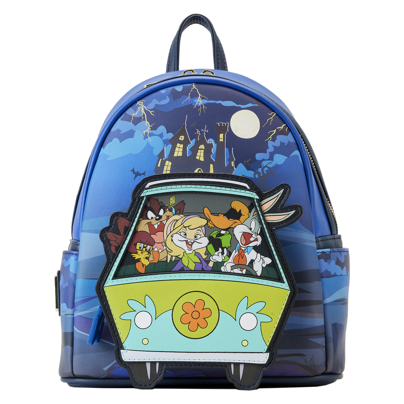 Warner Brothers 100th Anniversary Looney Tunes & Scooby Mashup Mini Backpack