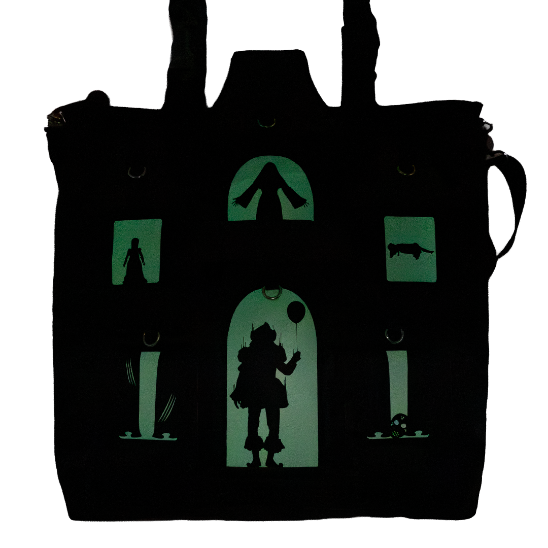 WB Horror House Oversized Padded Tote Bag 2