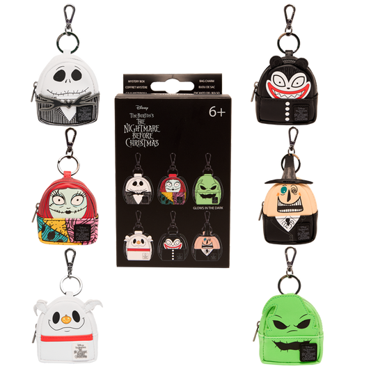 Nightmare Before Christmas Mini Backpack Mystery Box Bag Charms