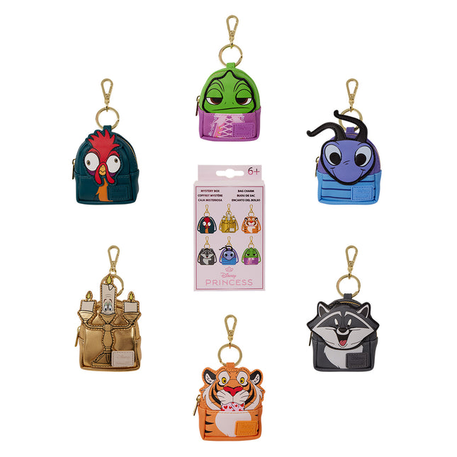 Disney Princess Sidekicks Mystery Mini Backpack Keychain Charm