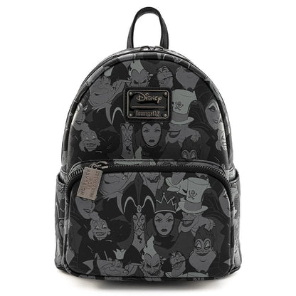 Villains Debossed AOP Mini Backpack & Wallet