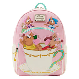 Disney Cinderella Gus Gus and Jack Teacup Mini Backpack