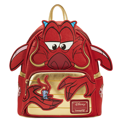 Mulan 25th Anniversary Mushu Glitter Cosplay Mini Backpack