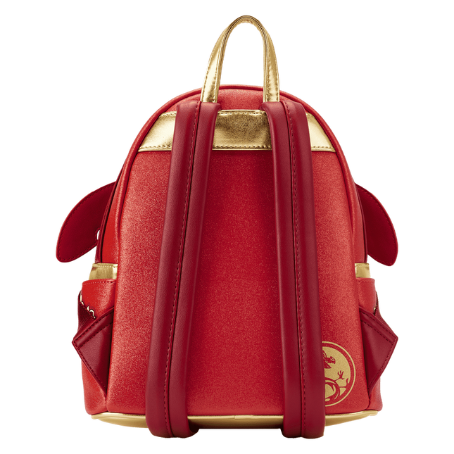 Mulan 25th Anniversary Mushu Glitter Cosplay Mini Backpack