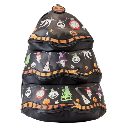 Nightmare Before Christmas Tree String Lights Glow Mini Backpack