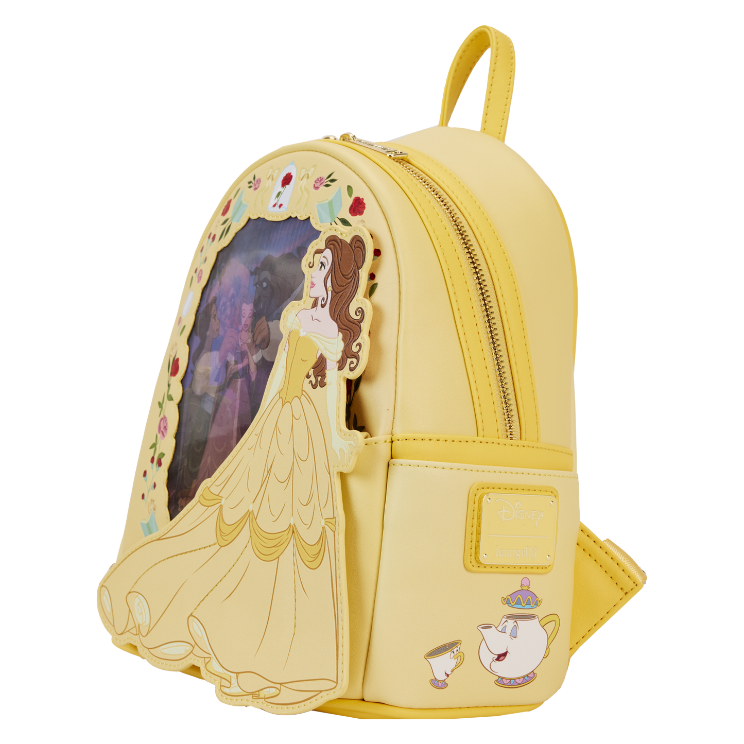 Beauty and the  Beast Princess Lenticular Mini Backpack