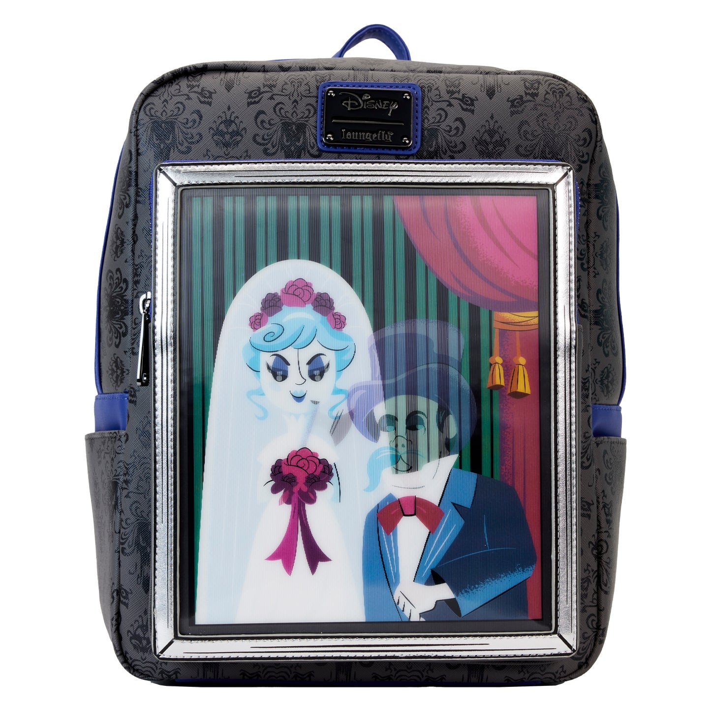 Disney Haunted Mansion Black Widow Bride Lenticular Mini Backpack