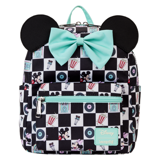 Minnie and Mickey Date Nite AOP Nylon Backpack