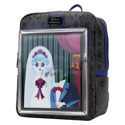 Disney Haunted Mansion Black Widow Bride Lenticular Mini Backpack