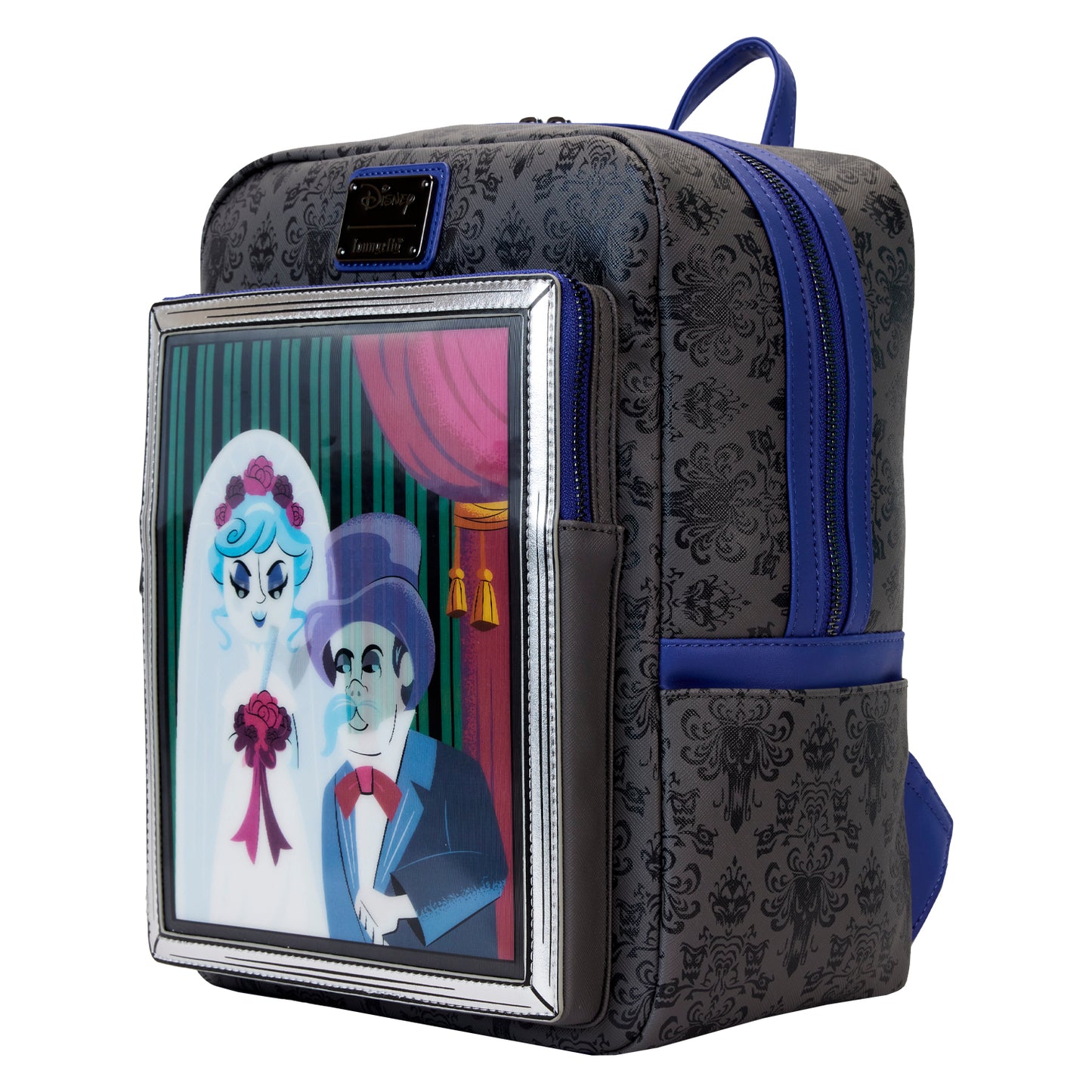 Disney Haunted Mansion Black Widow Bride Lenticular Mini Backpack