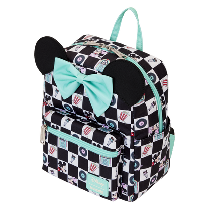 Minnie and Mickey Date Nite AOP Nylon Backpack