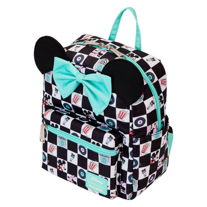 Minnie and Mickey Date Nite AOP Nylon Backpack