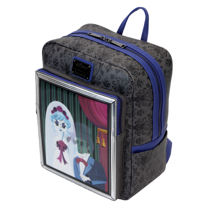 Disney Haunted Mansion Black Widow Bride Lenticular Mini Backpack